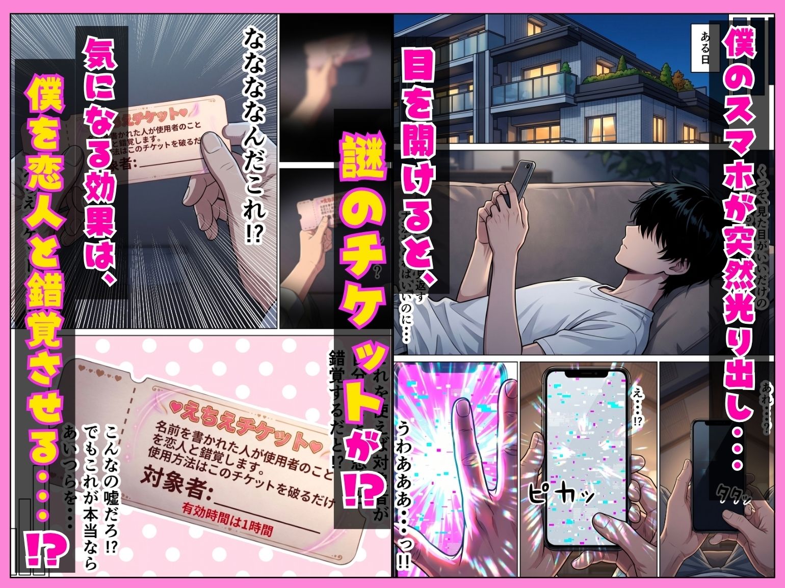 童貞陰キャの僕がえちえチケットを使ってギャルハーレムでヤリ放題しちゃいました 画像1