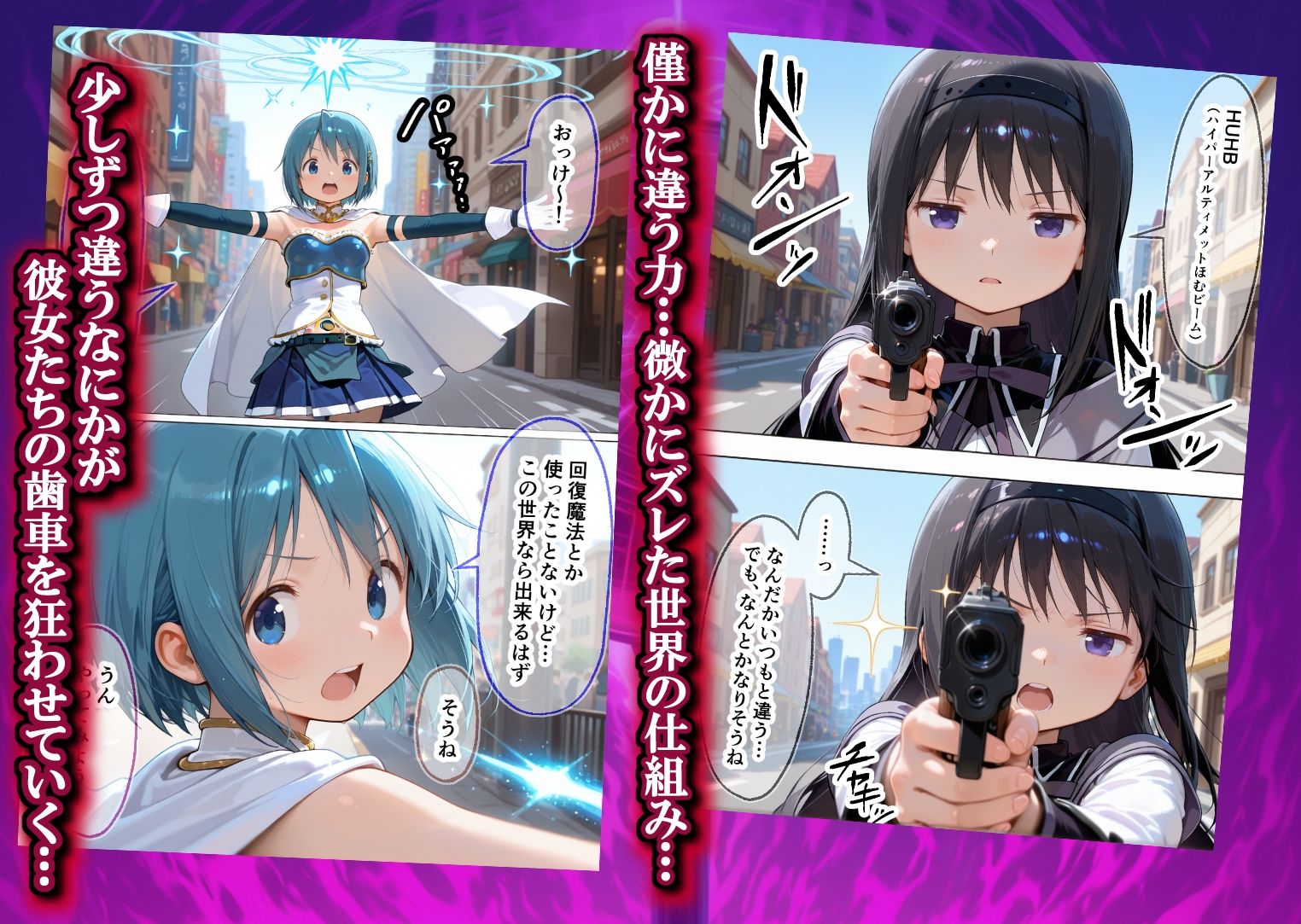 魔法少女 闇落ち 敗北ルートもう戻れない 繰り返される凌●と快楽で嫌なはずなのに…まど〇ギ編 画像2