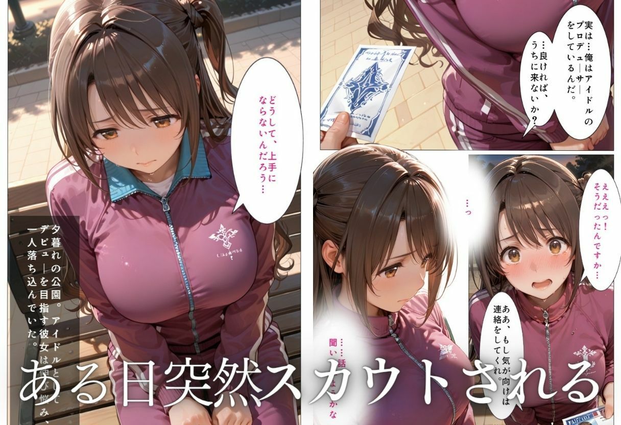 【無料エロ漫画】d_823797 アイドルデビューの代償は肉体奉仕〜悪徳Pの性奴●デビュー〜Vol.4(幻想ピクセル工房)