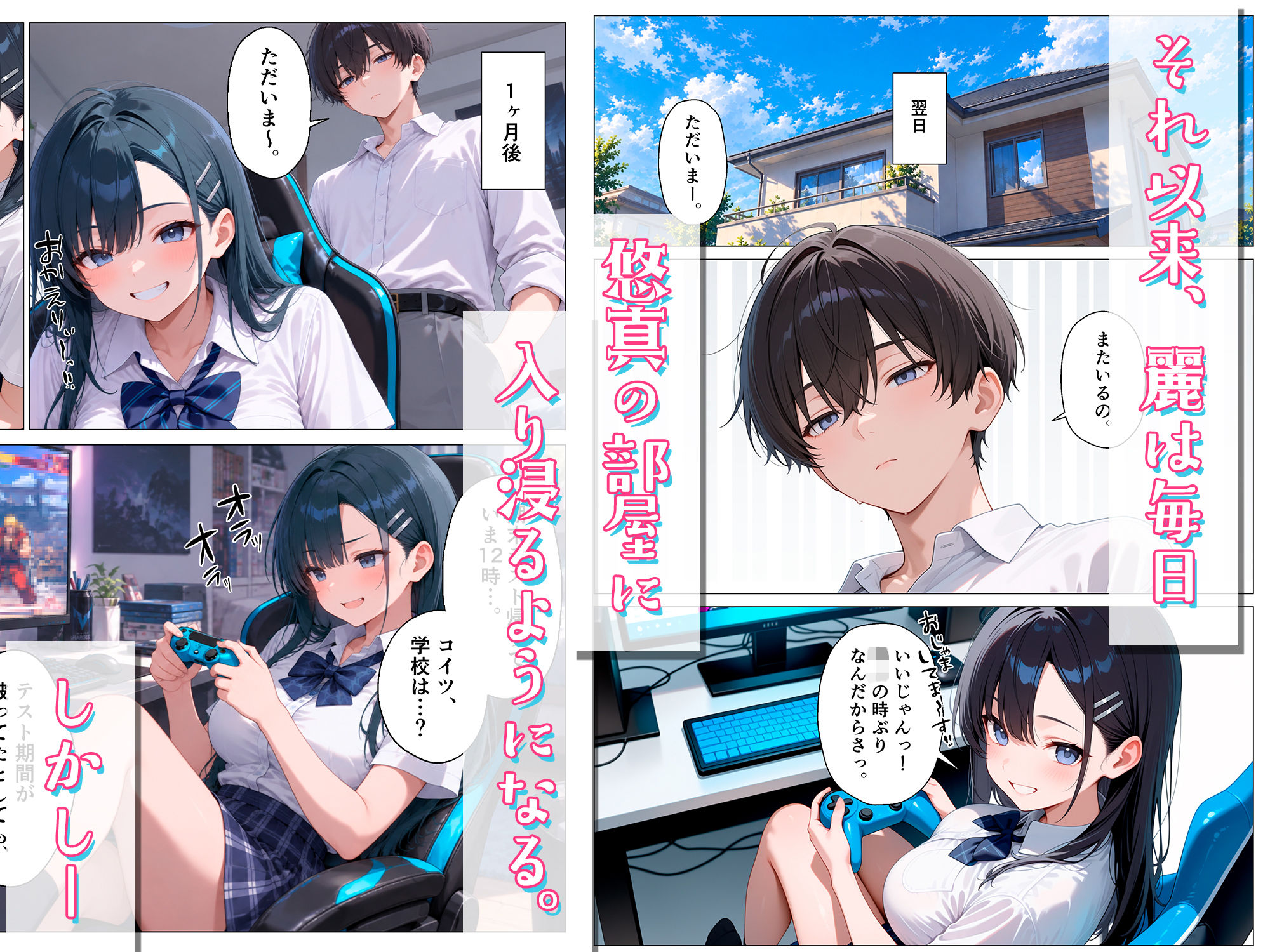 どエロく成長した幼馴染が、俺の部屋に入り浸りカノジョになった話 画像3