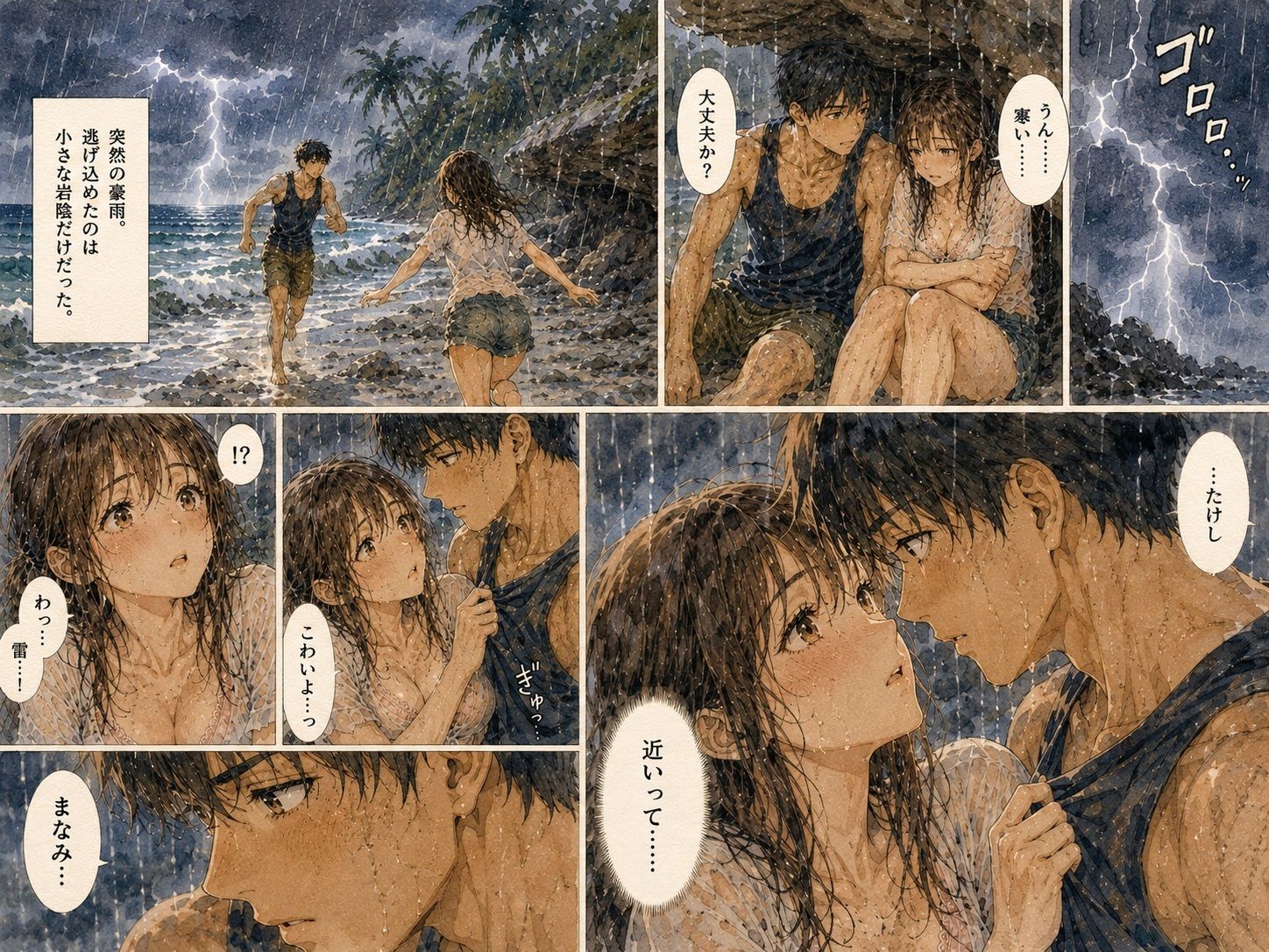 無人島で幼馴染と二人きり。 〜助けが来ないなら、もう我慢できない〜 画像 4