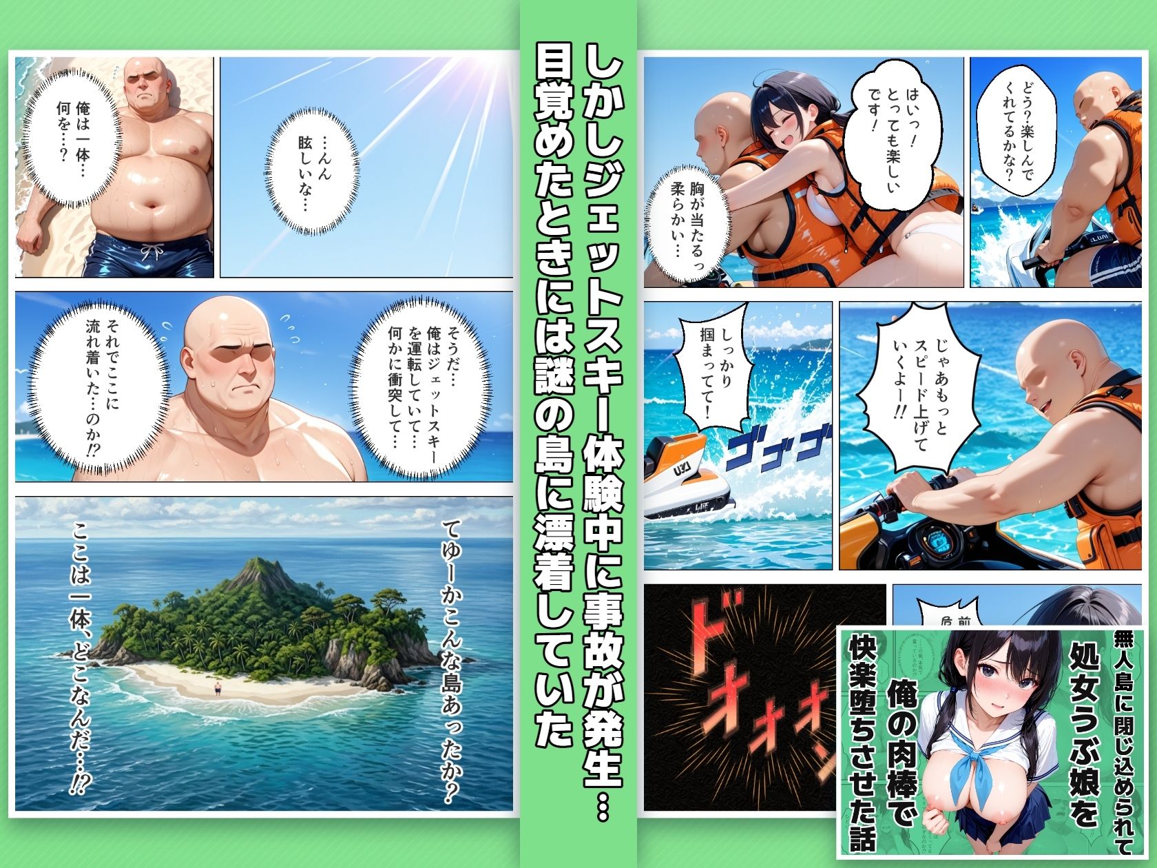 【フルカラー総集編】生ハメでメス堕ち！4つの物語 画像3