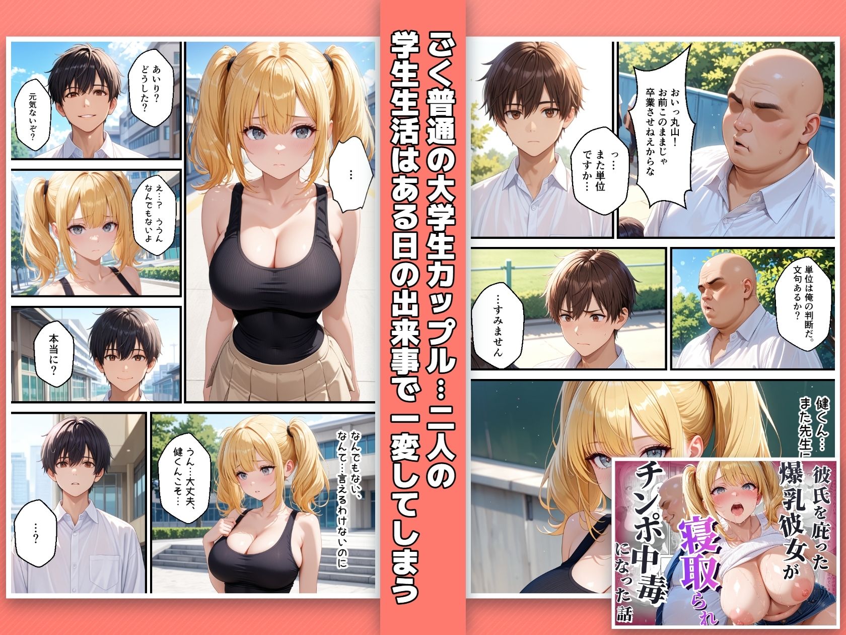 【フルカラー総集編】生ハメでメス堕ち！4つの物語 画像7