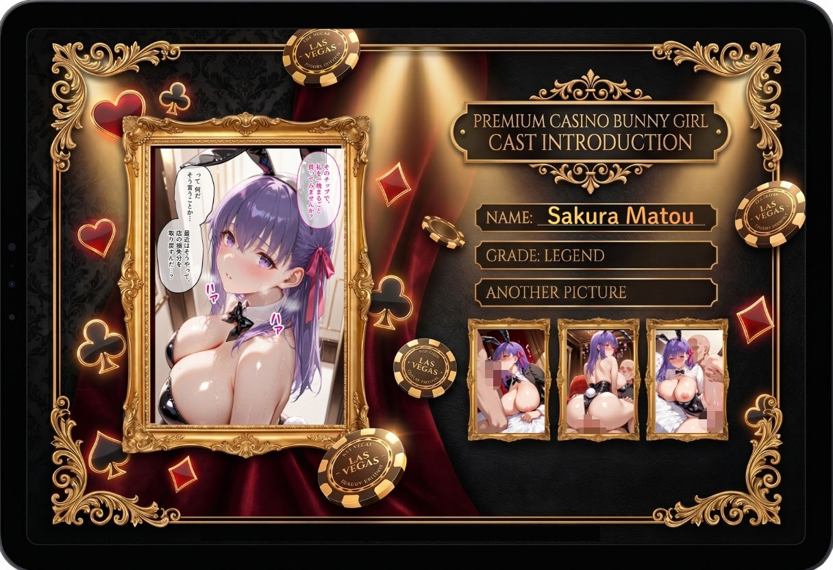 カジノで大勝利！VIP専用 バニーガールを朝までハメまくる話  Fate stay night編 画像4