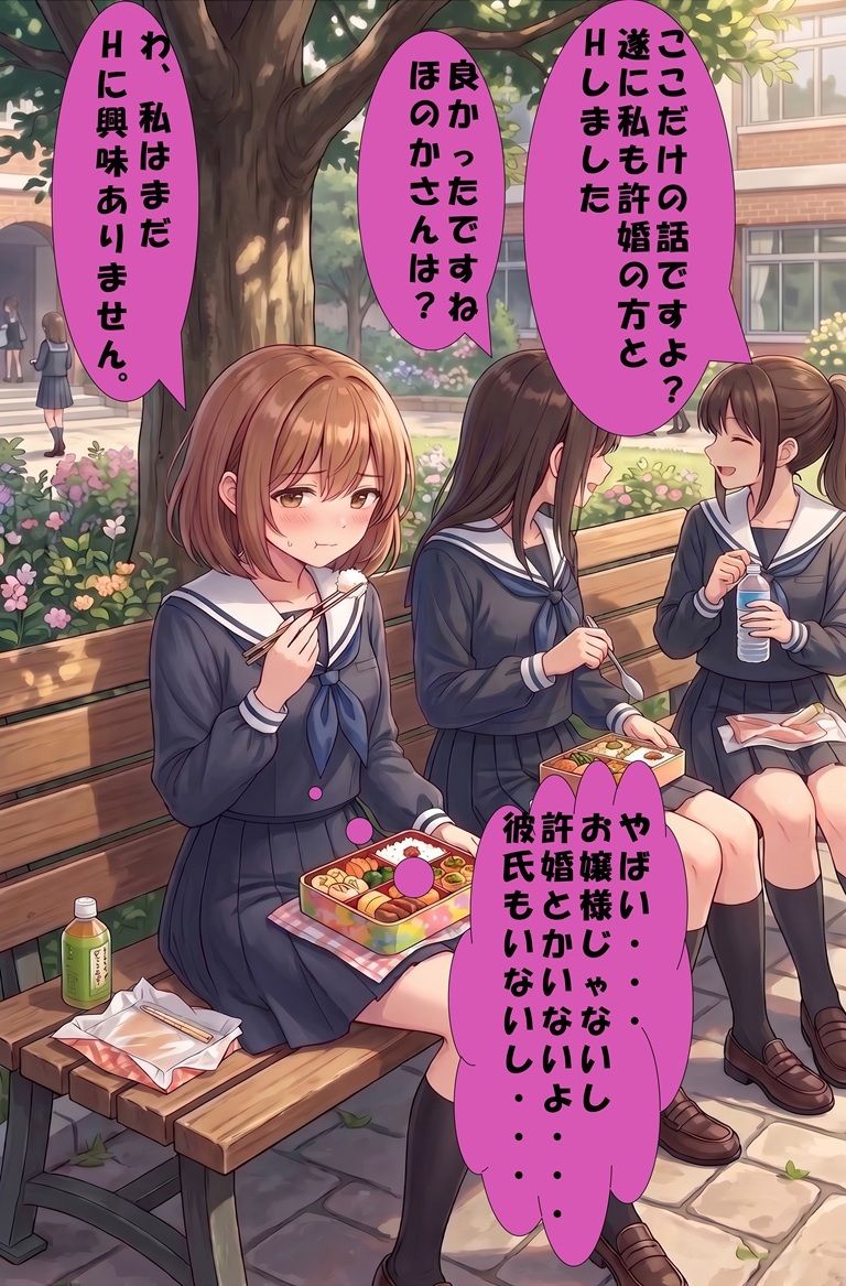 競泳水着少女SEX 漫画版ほのか編 画像2