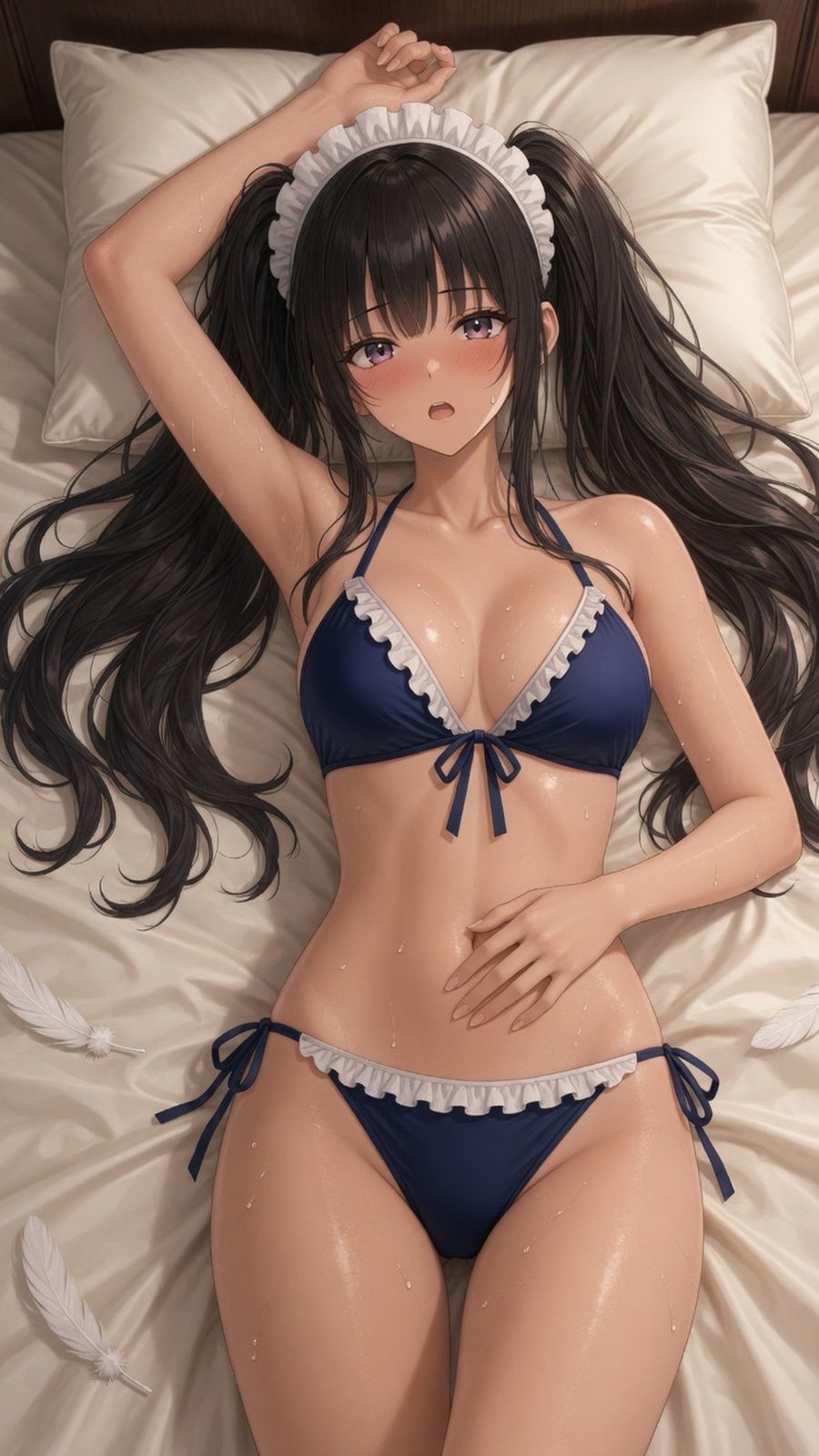 【機械姦】快楽マシーン〜黒髪メイド拘束実験〜