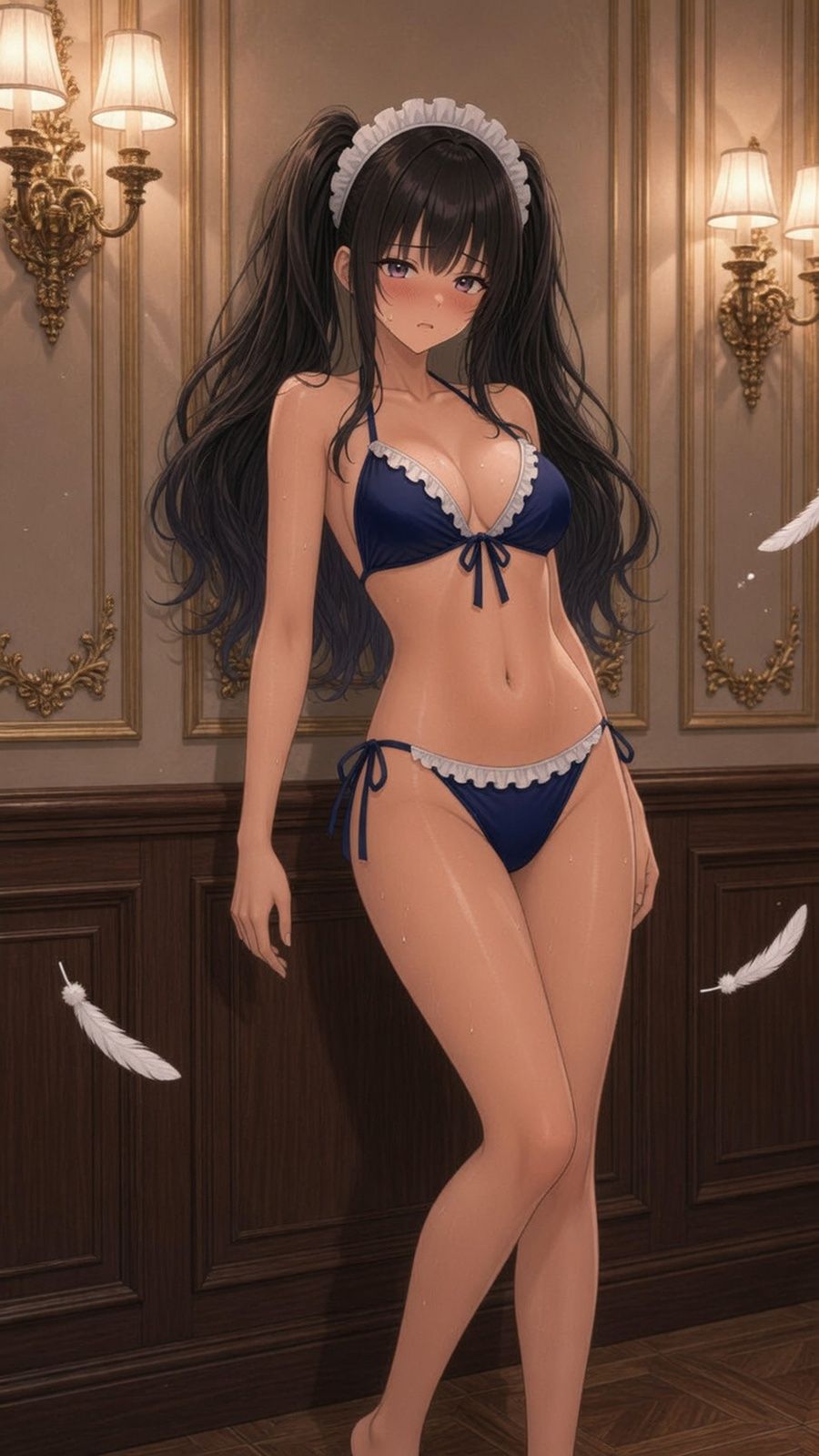 【機械姦】快楽マシーン〜黒髪メイド拘束実験〜