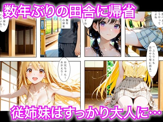 数年ぶりに帰省したら田舎の従姉妹が大人に育っていたので生ハメした話 画像1