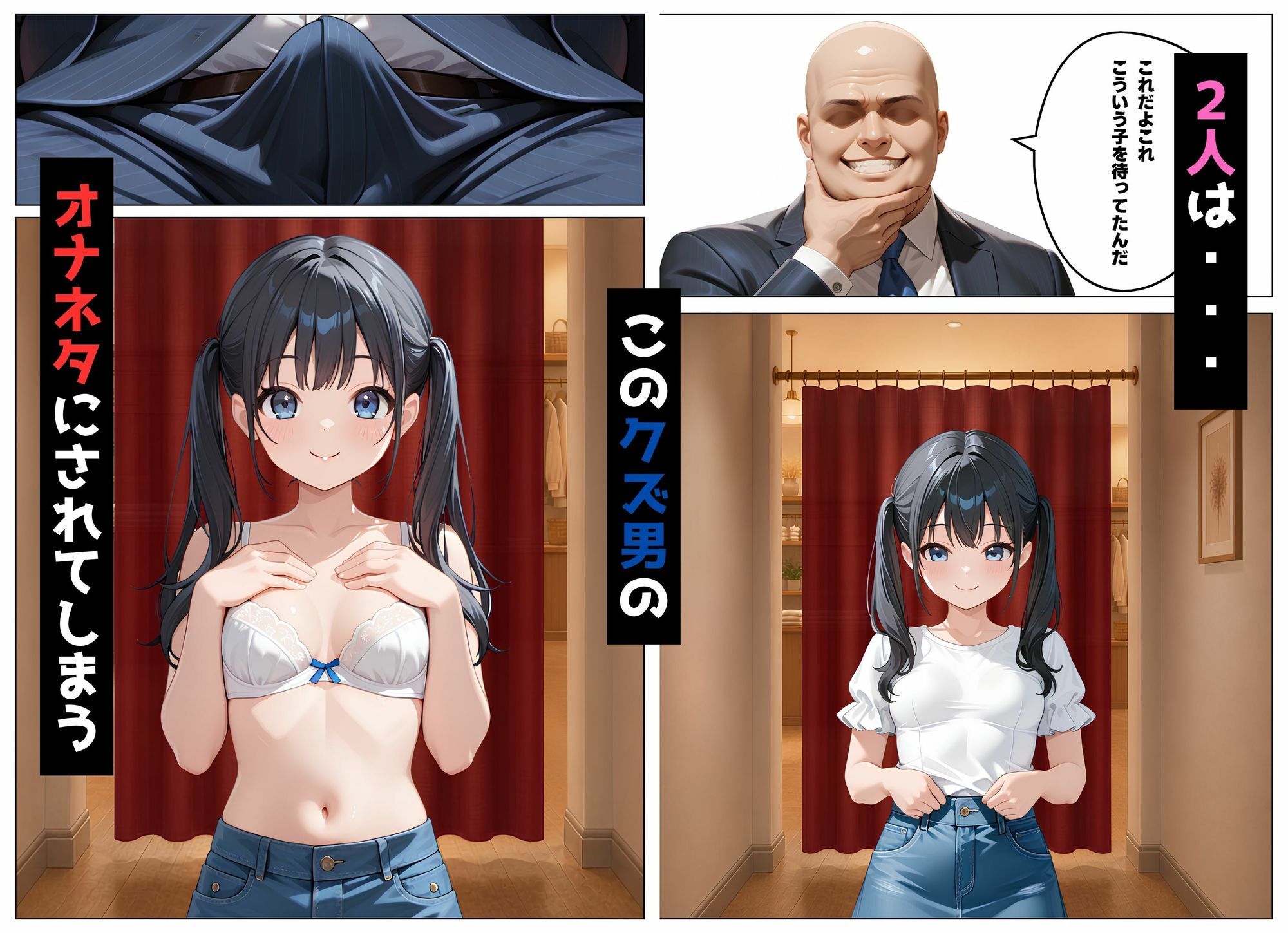 水着を買いに来た2人が盗撮される話 画像4