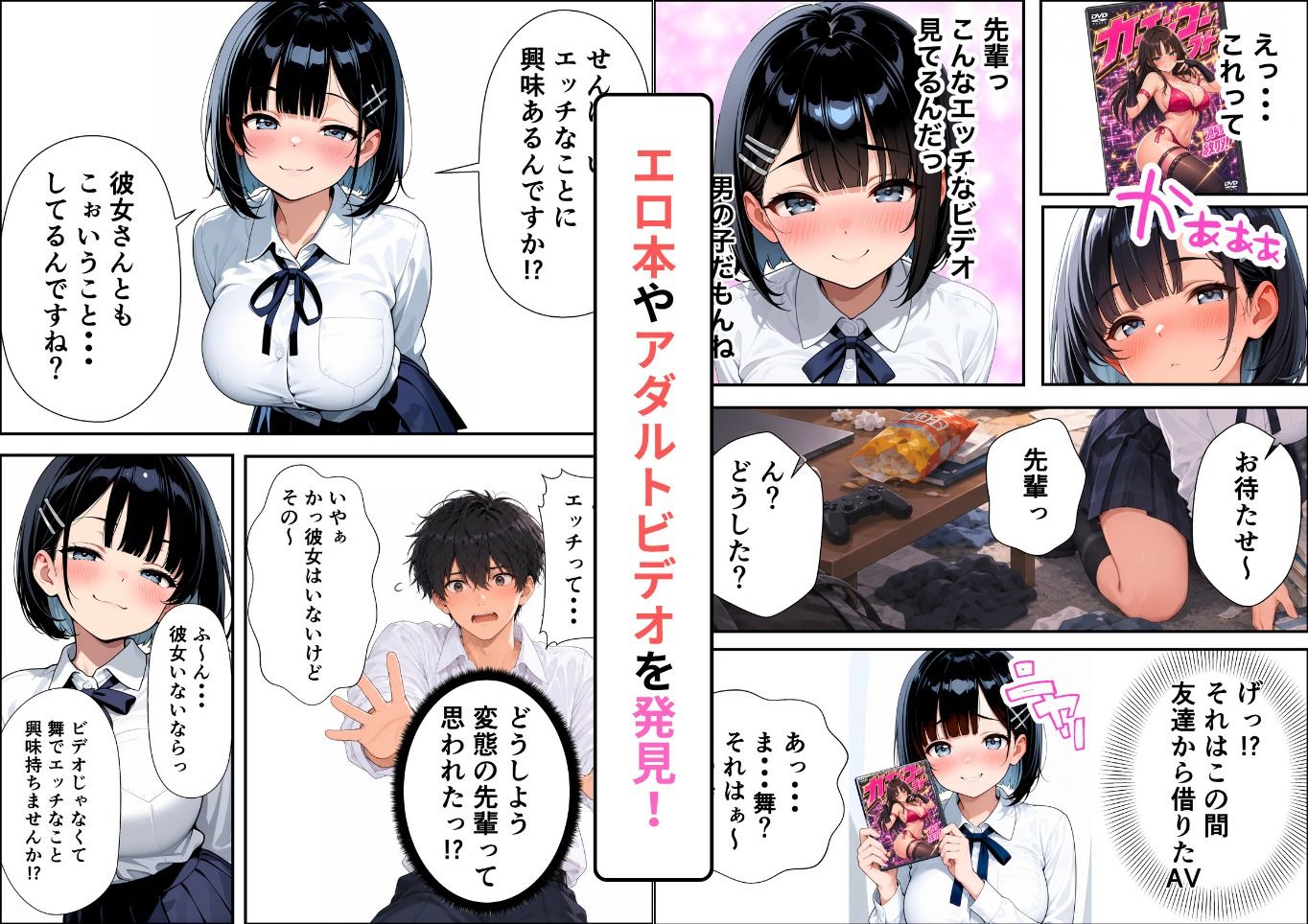 妹のように可愛がっていた後輩にエロ本を見つけられて練習のつもりが本気の中出し初体験になってしまった話 画像3
