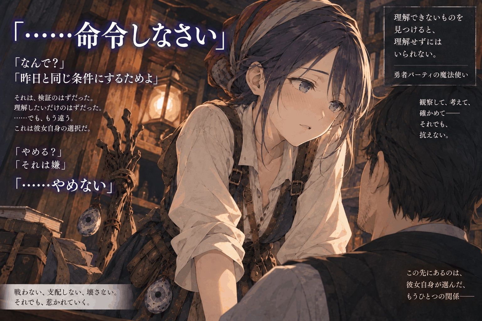 魔法も剣も与えられず無能力者として転生した俺が、幸せなモブ生活のスパイスに主人公パーティを寝取ってみた サンプル2