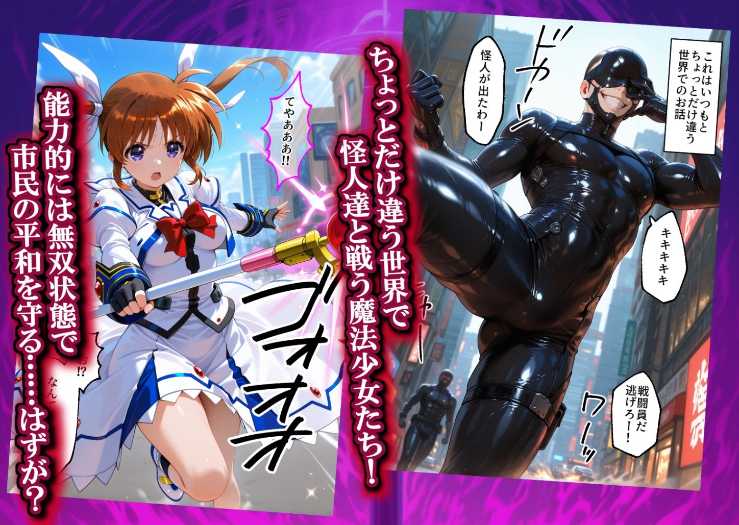 魔法少女 闇落ち 敗北ルートもう戻れない 繰り返される凌●と快楽で嫌なはずなのに…リリカル編 画像1