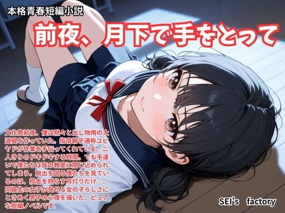 【本格短編青春小説】前夜、月下で手をとって