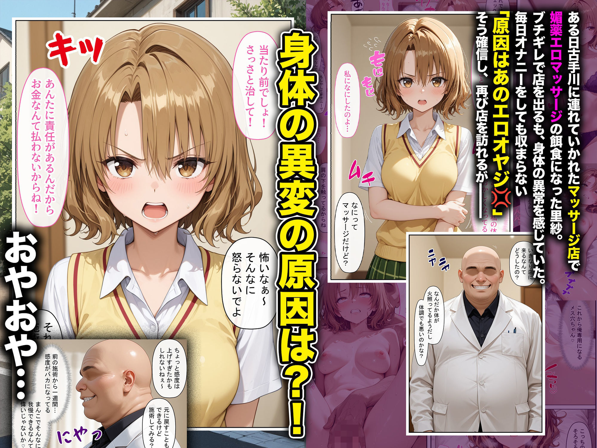 エロギャルが媚薬漬けマッサージでセックス中毒痴女モンスターになった話〜後編〜 サンプル画像 1