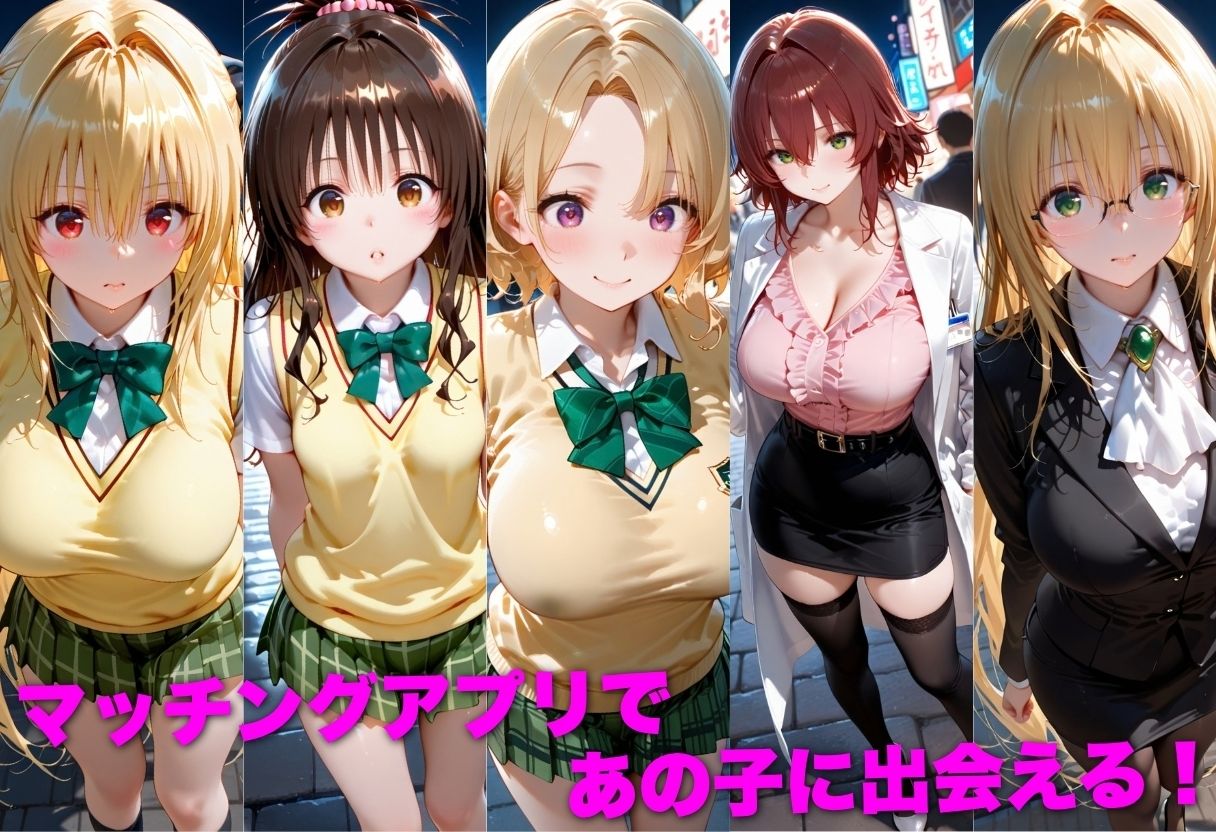 マッチングアプリで出会った美女を孕ませた話 ToL●VEる編2 画像1