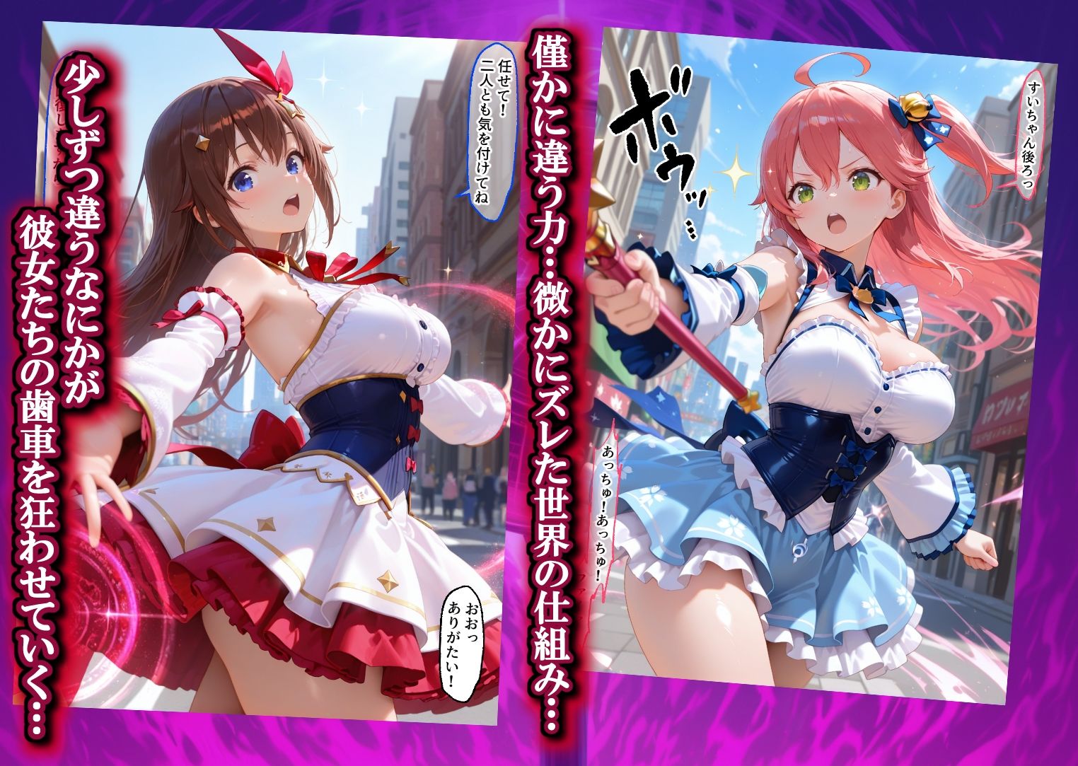 魔法少女 闇落ち 敗北ルートもう戻れない 繰り返される凌●と快楽で嫌なはずなのに…0期生編 画像2