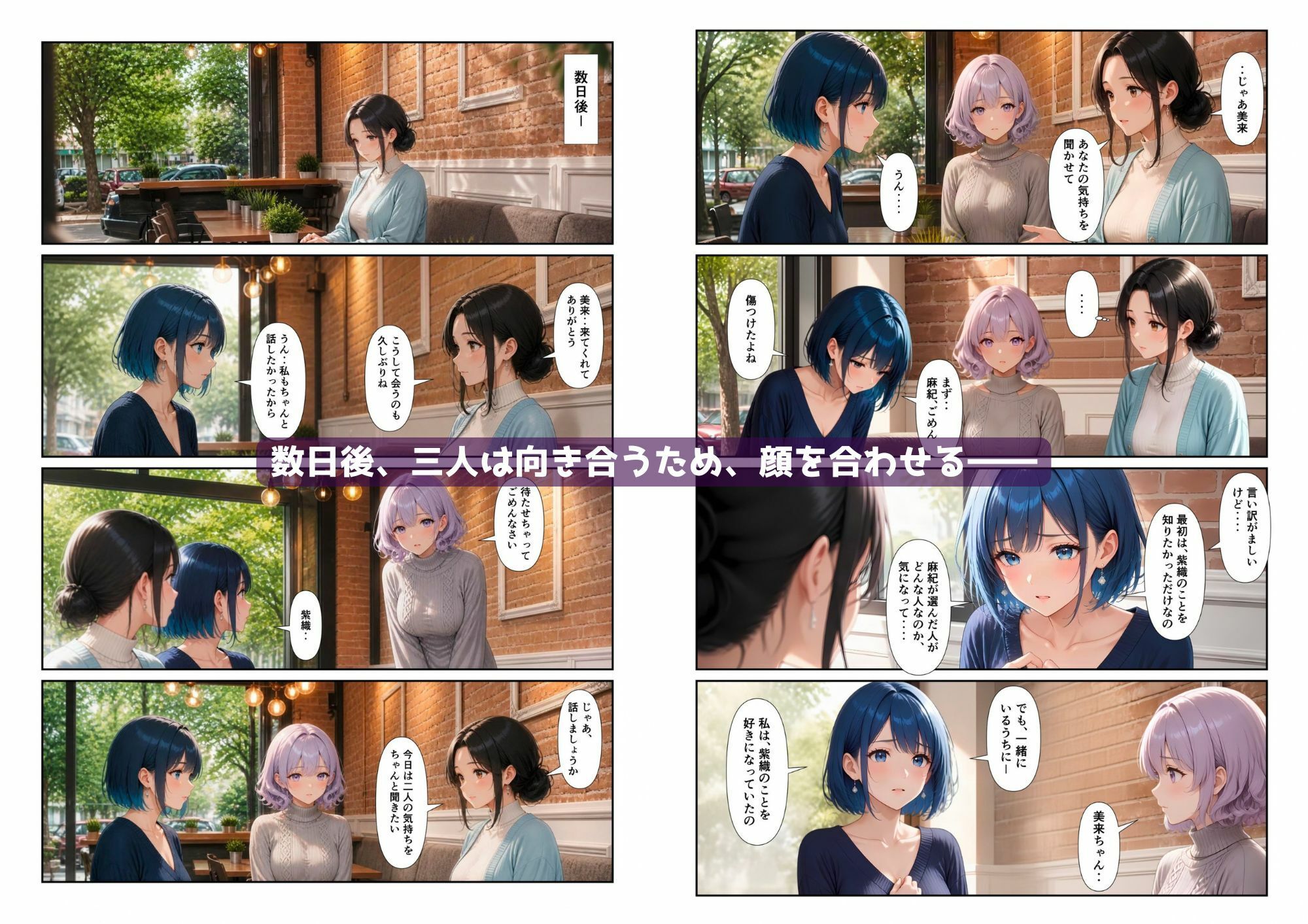 「百合・トライアングル3」〜三人が選んだ恋のかたち〜