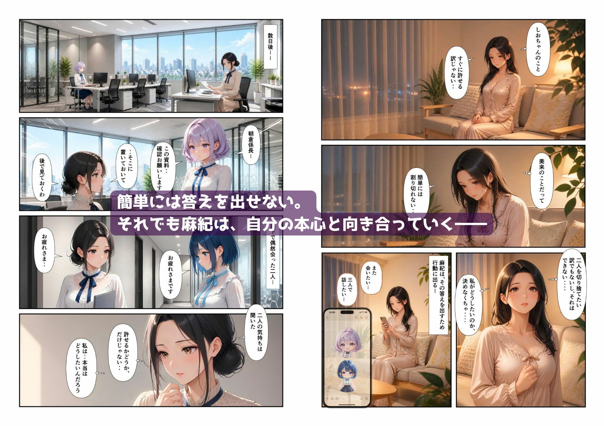 「百合・トライアングル3」〜三人が選んだ恋のかたち〜