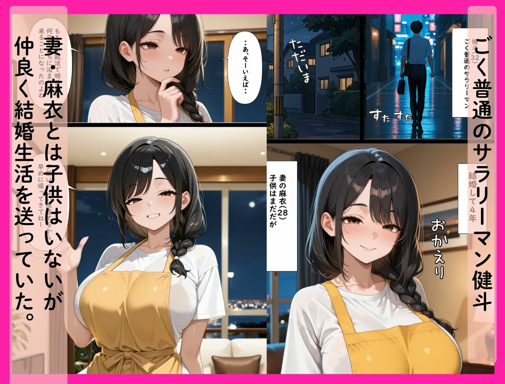 【無料エロ漫画】d_827807 ジト目むちむち義妹がセフレになったんだが〜嫉妬した妻のご奉仕も始まって俺のチンコがもちません！〜(Mellow Kiss)