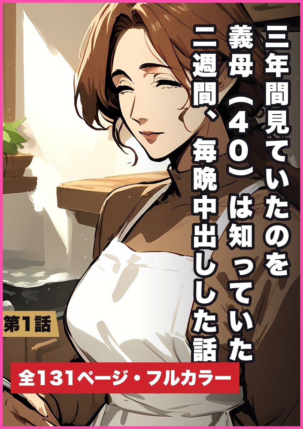 三年間見ていたのを義母(40)は知っていた 二週間、毎晩中出しした話 第1話 画像2