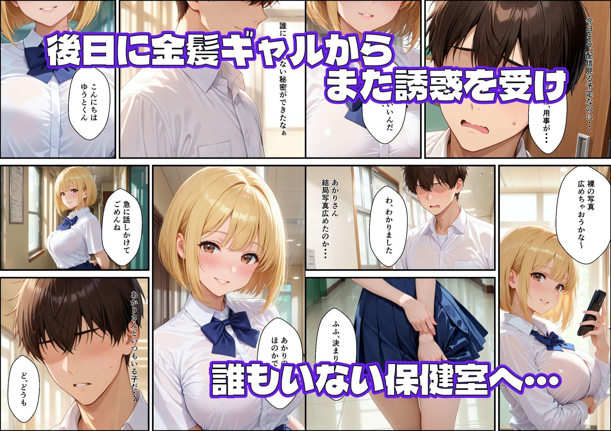 童貞陰キャラオタクが発情？？痴女ギャル達に生中出ししまくる話8