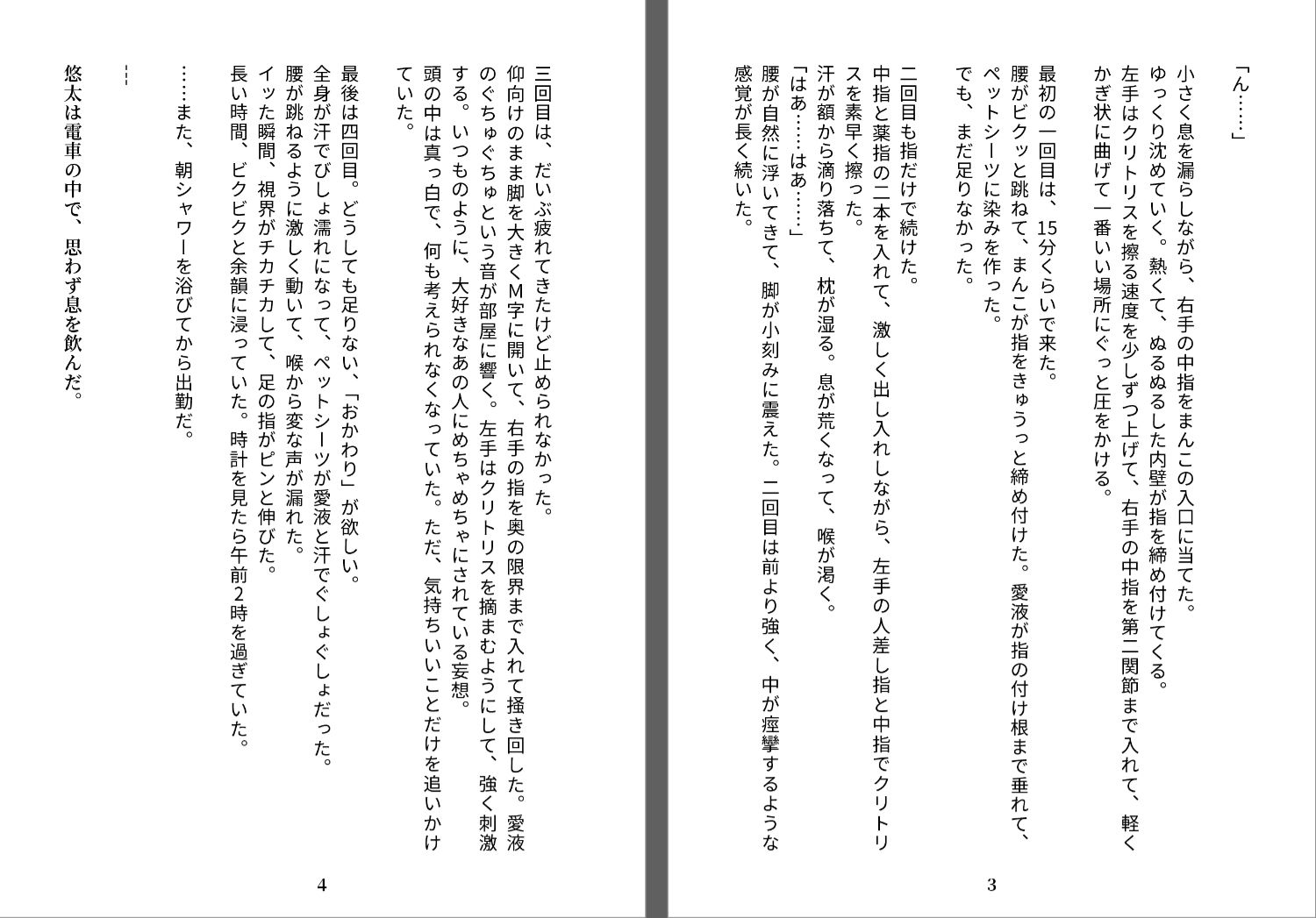 毎日送信！亜香里の自慰日記  ペットシーツの上で毎晩イキ続ける同僚