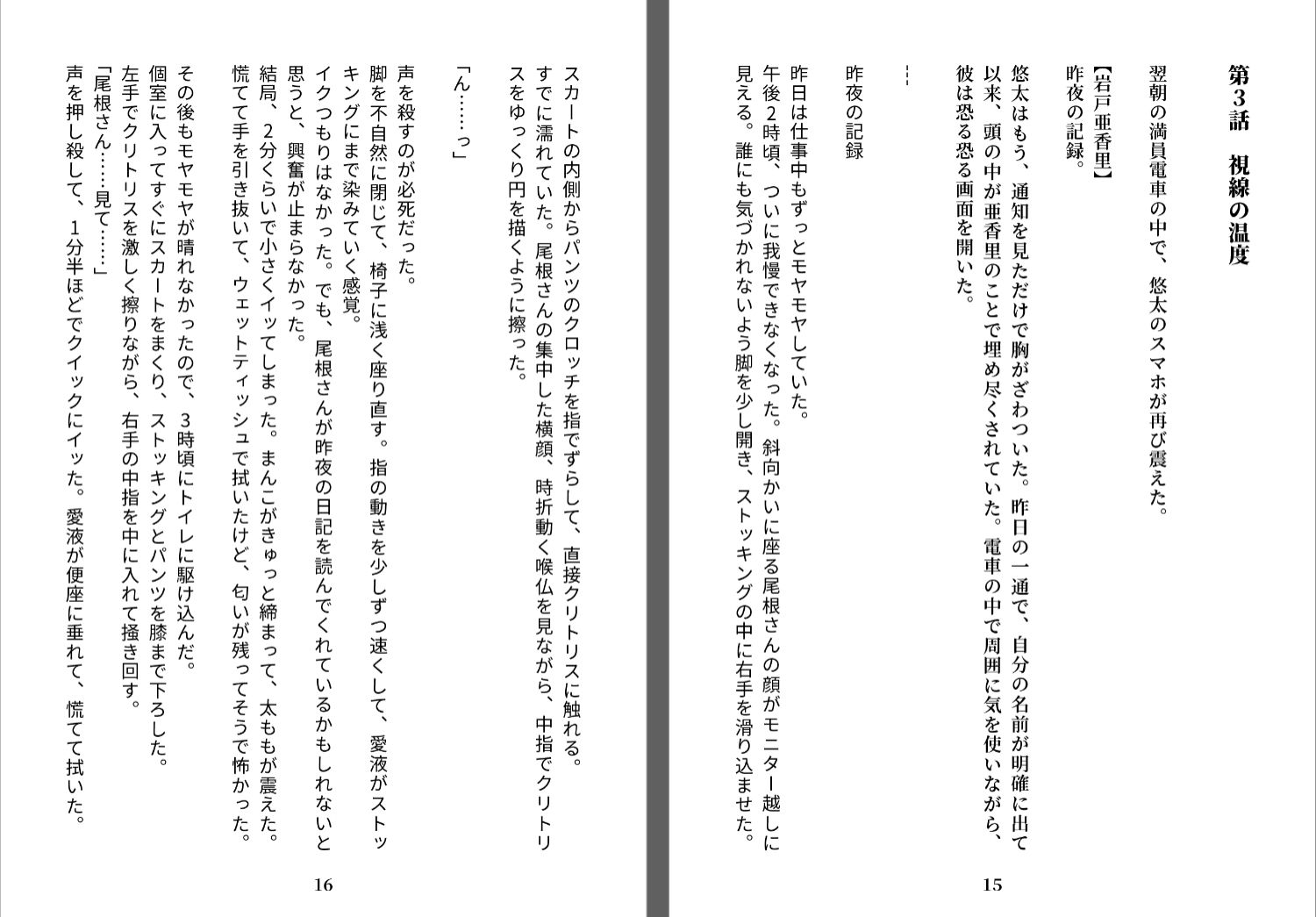 毎日送信！亜香里の自慰日記  ペットシーツの上で毎晩イキ続ける同僚