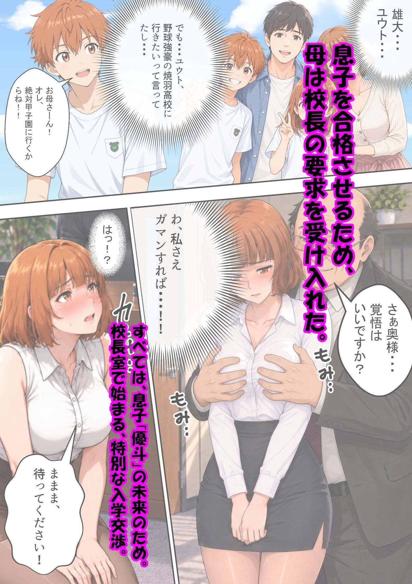 寝取られ裏口入学