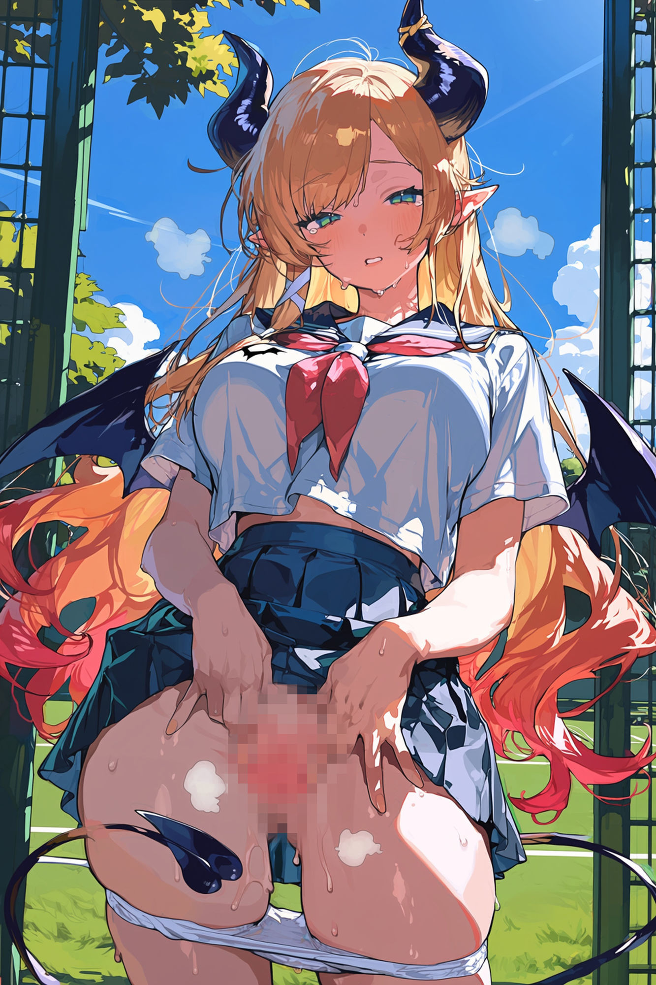 学校でいっぱいきもちいいことしよ？〜金髪悪魔先生〜 画像4
