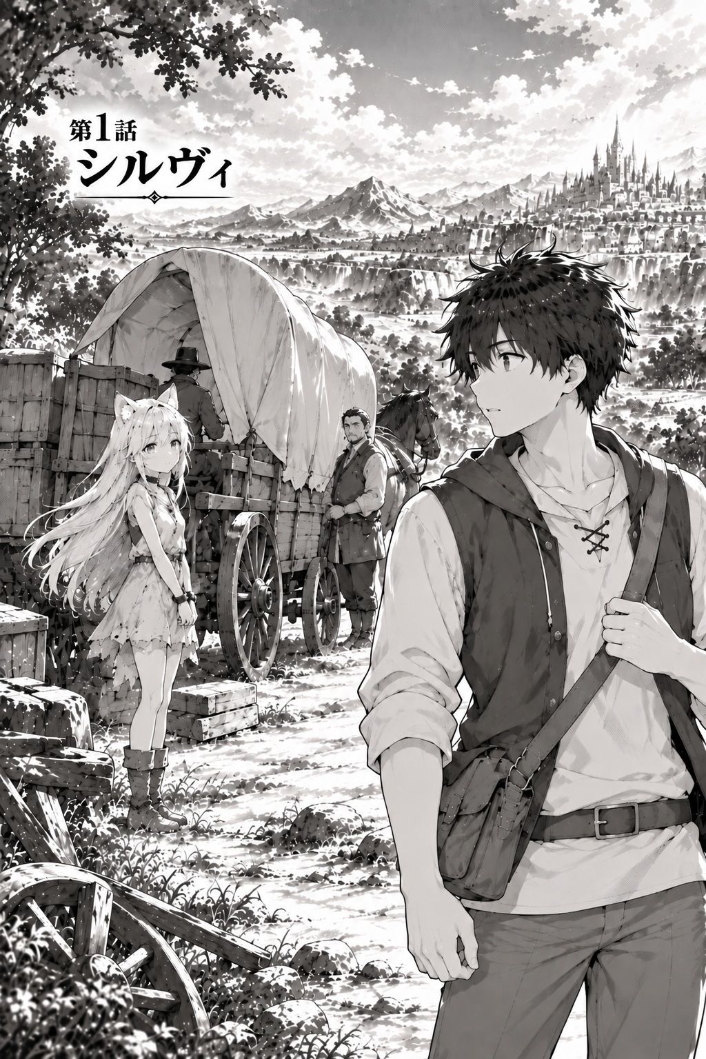 【第1話】社畜だけど転移先の異世界で【ジョブ設定スキル】を駆使して世界滅亡の危機に立ち向かう  〜【最強ハーレム】を築くまで、俺は止まらねぇからよぉ！〜