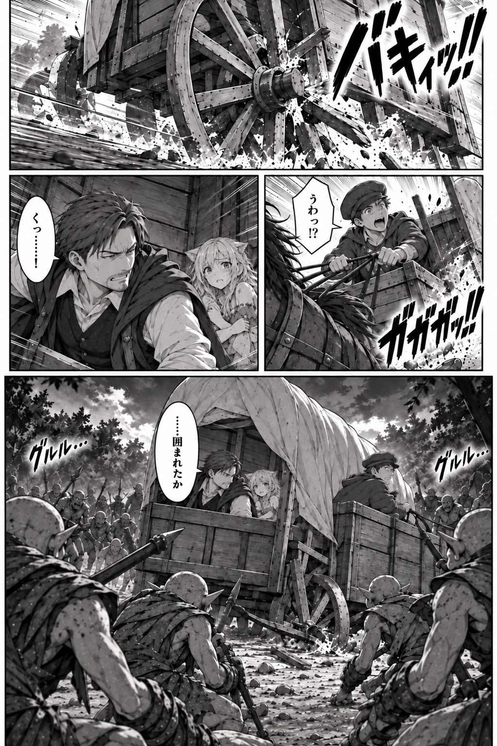 【第1話】社畜だけど転移先の異世界で【ジョブ設定スキル】を駆使して世界滅亡の危機に立ち向かう  〜【最強ハーレム】を築くまで、俺は止まらねぇからよぉ！〜