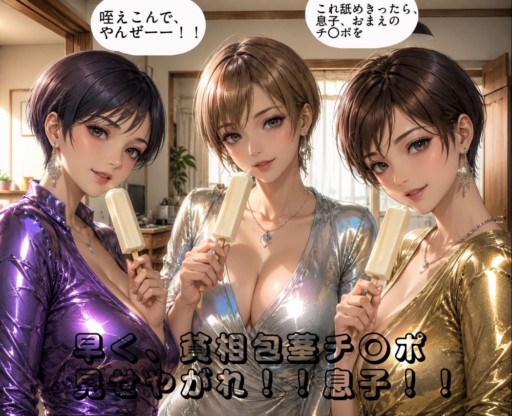 母子相姦ママがいっぱい  2  おしゃぶりママズ