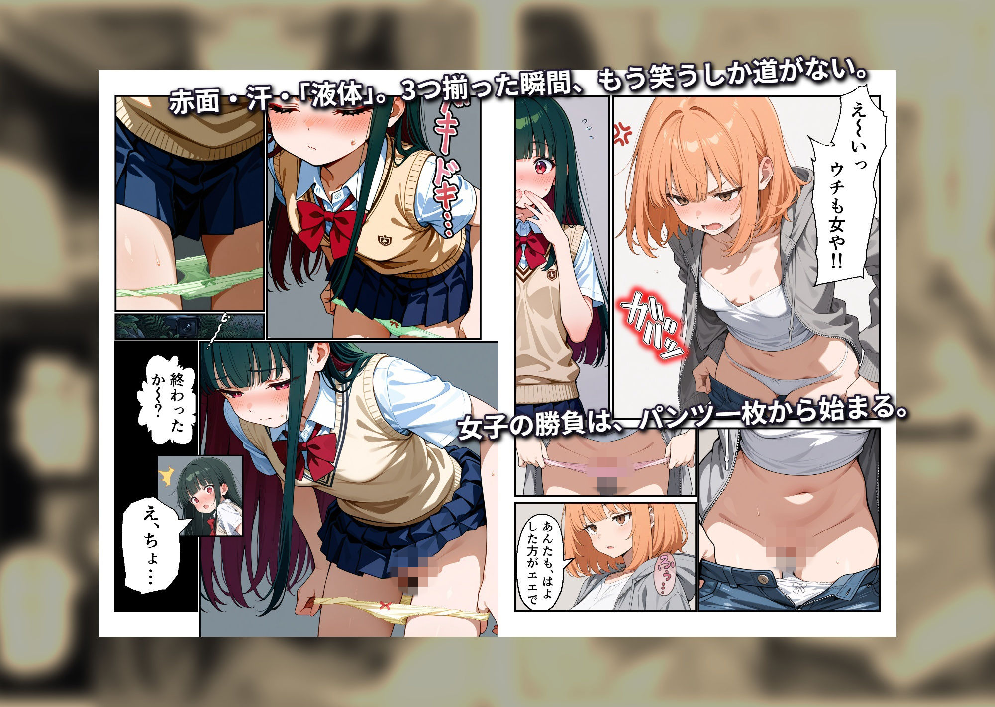 OFPK:裏コマンド 01 巻き込まれたアタシは、パンツ片手にエロイベントを攻略します