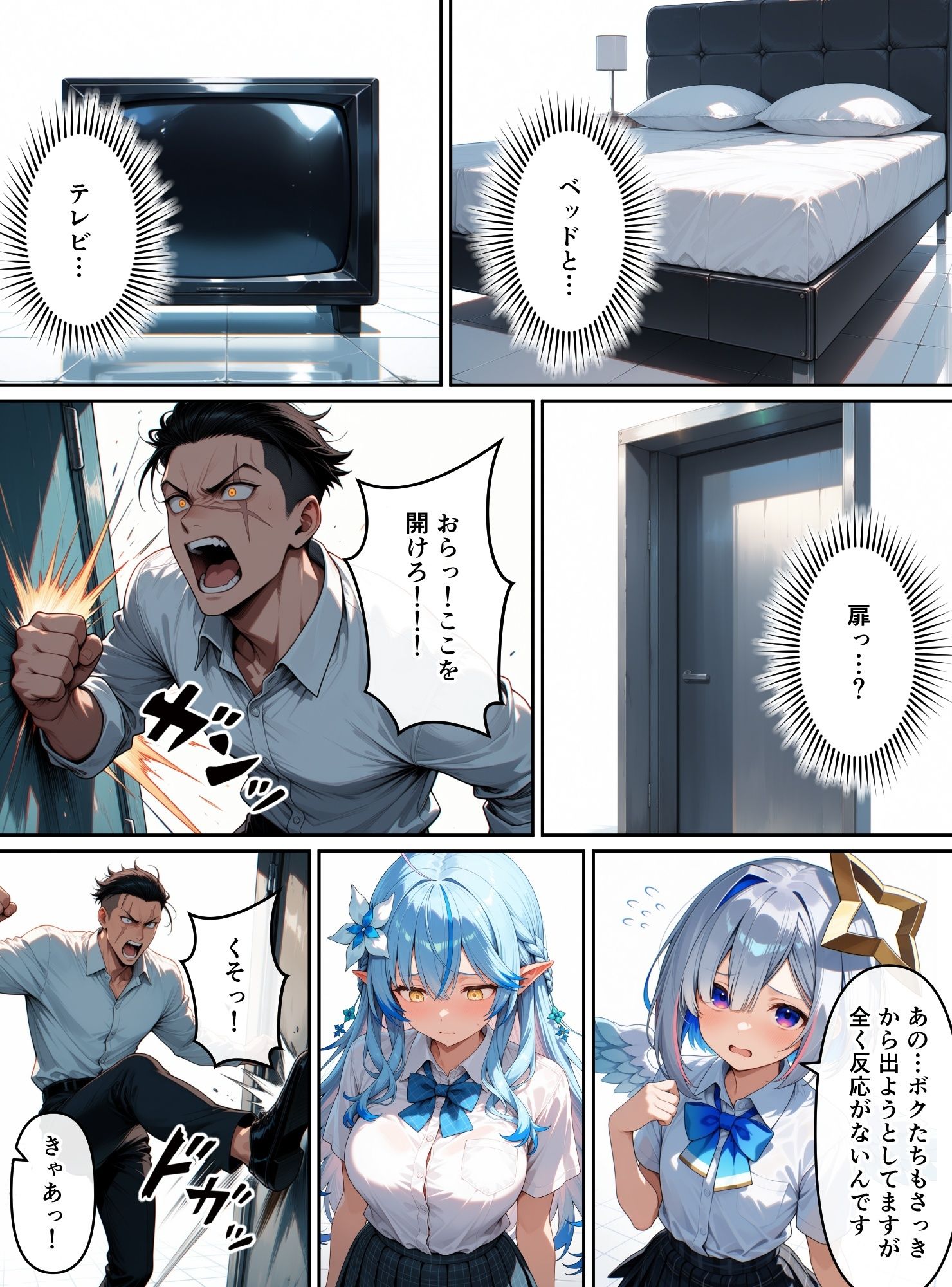 セックスしないと出られない部屋（天●か●た、雪●ラ●ィ）