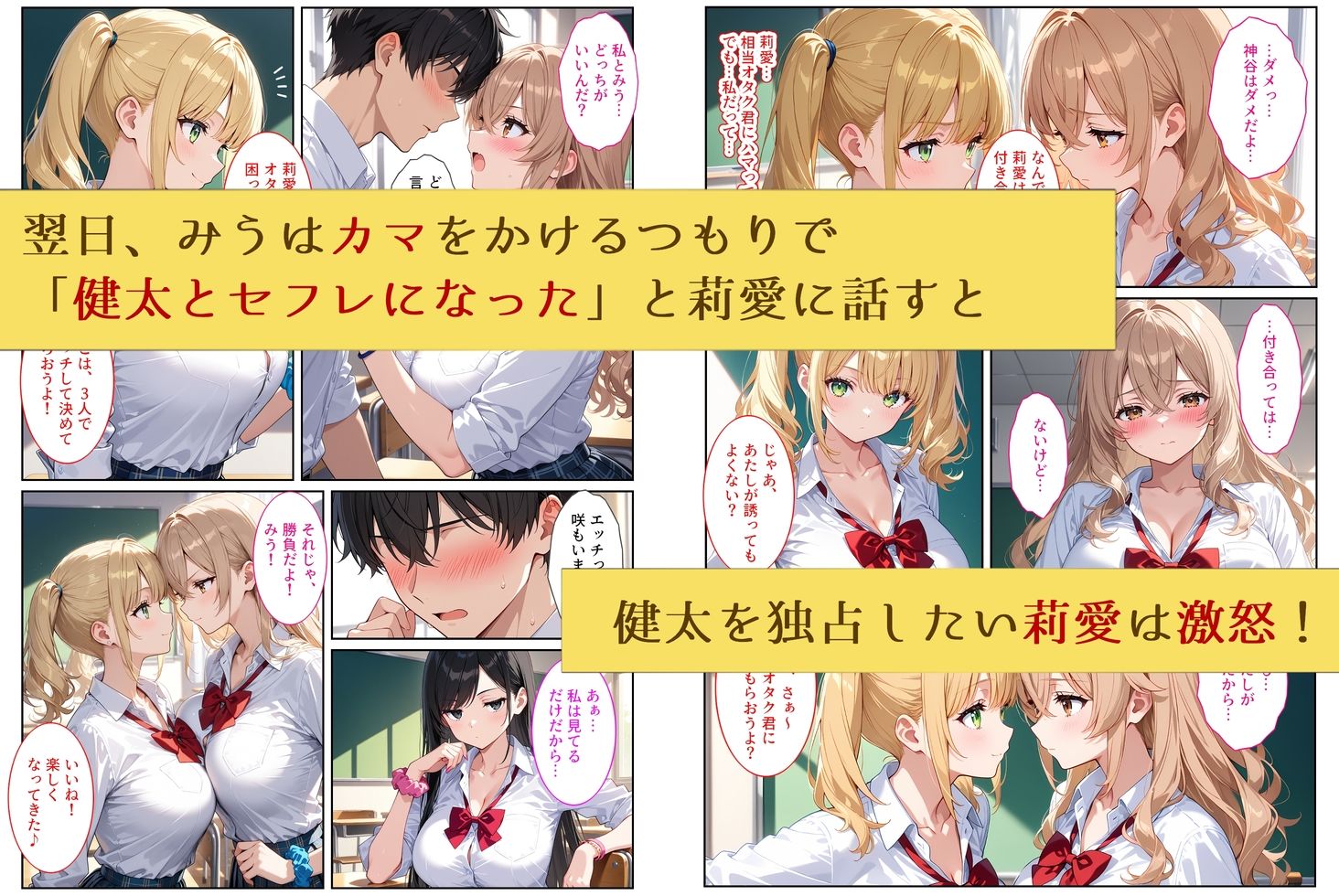 陰キャの僕が一軍ギャルたちの罰ゲームでセックスしたら、なぜか全員セフレになりました