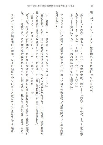 男の体に宿る魔力の種:筆頭魔導士の溺愛執着に溶かされてのサンプル画像9