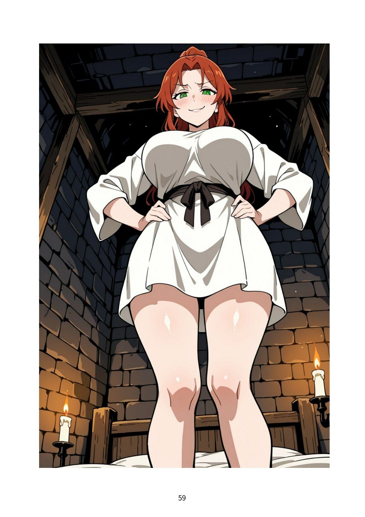 くすぐり勝負で負けたら一晩服従 ― 最強の女剣士と、笑い声の迷宮