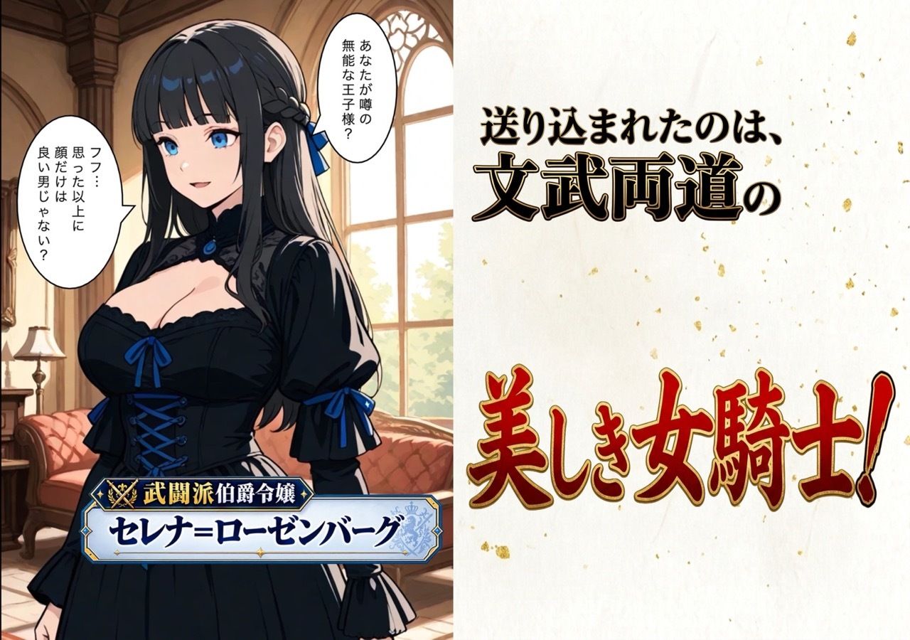 兄上が駆け落ちしたので、無能を演じていた第二王子ですが国中の美女を攻略して最強国家を作ります【第一話】