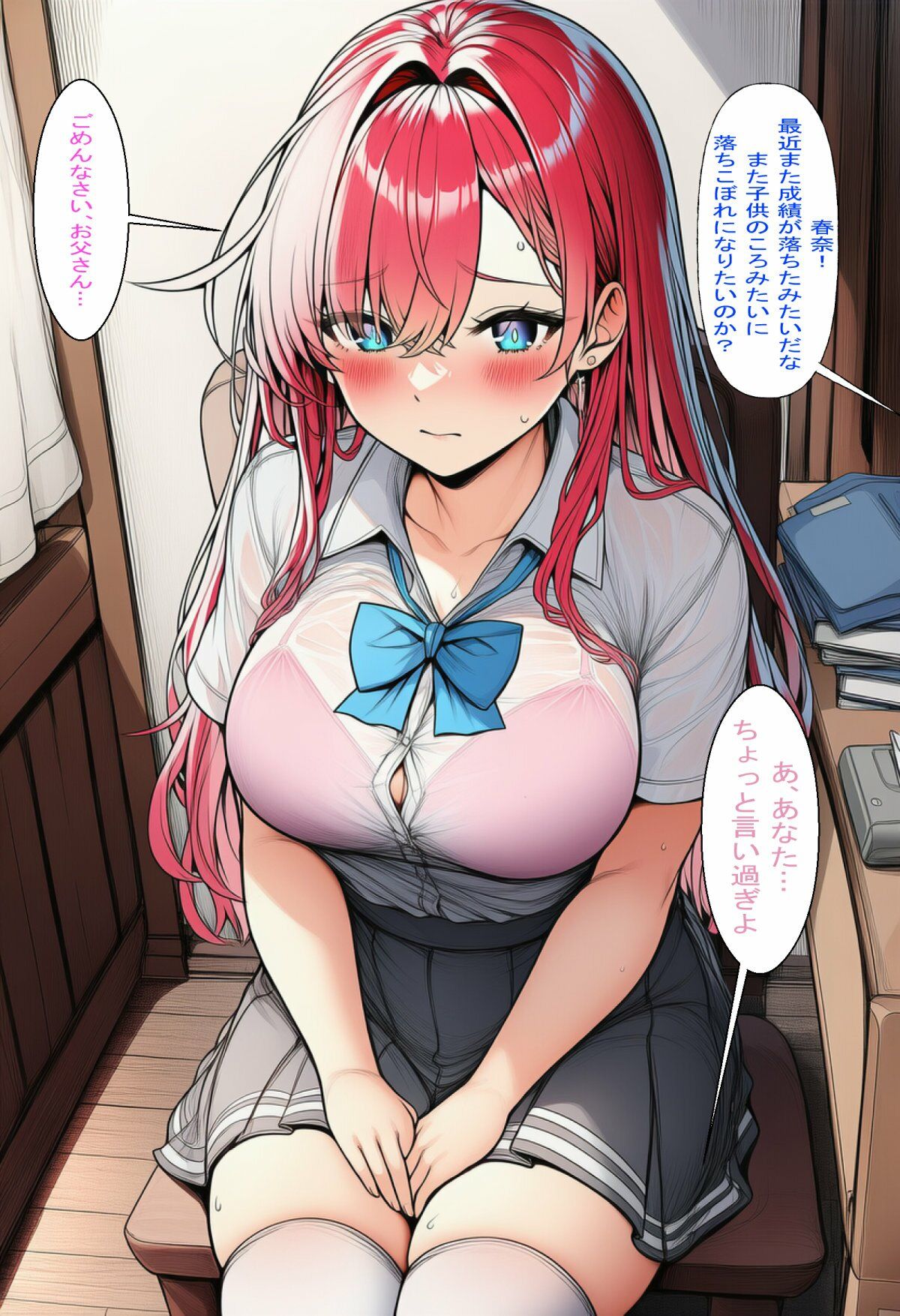 【NTR】清楚なはずの彼女が変態中年オヤジに堕とされて…2