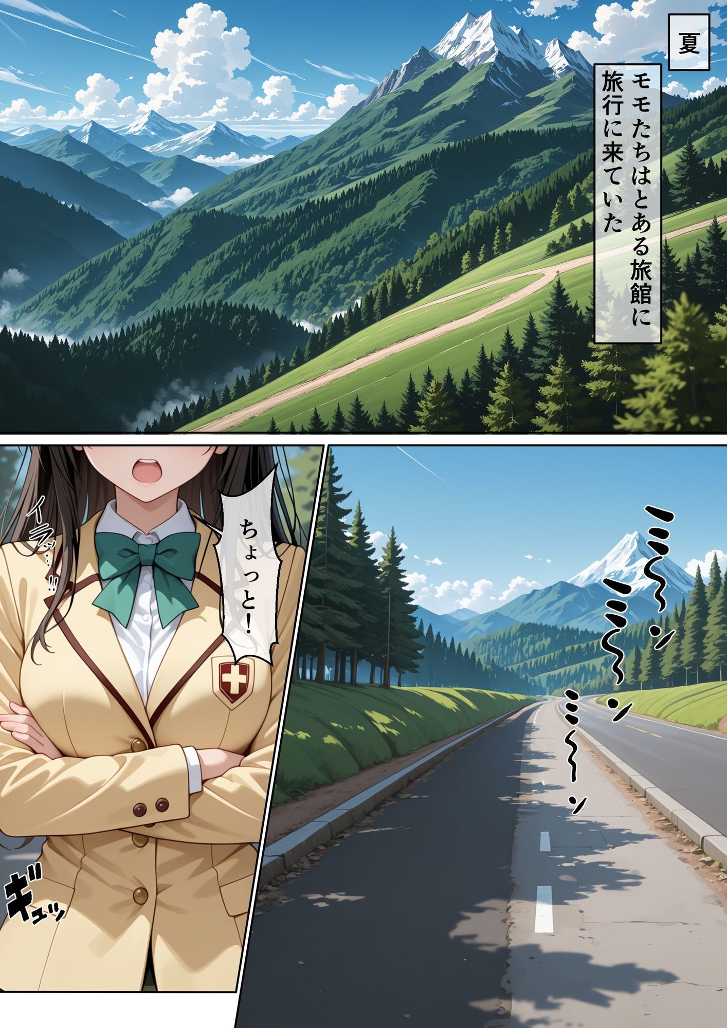 とある旅館の性交生活 催◯温泉旅館【ToL◯VEる編】 画像1