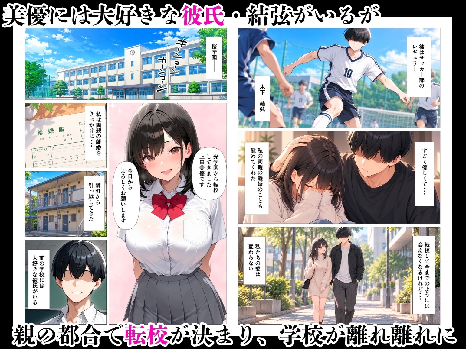 清楚系彼女は寝取られる〜気持ちとは裏腹に体が求めてメス堕ち〜 画像2