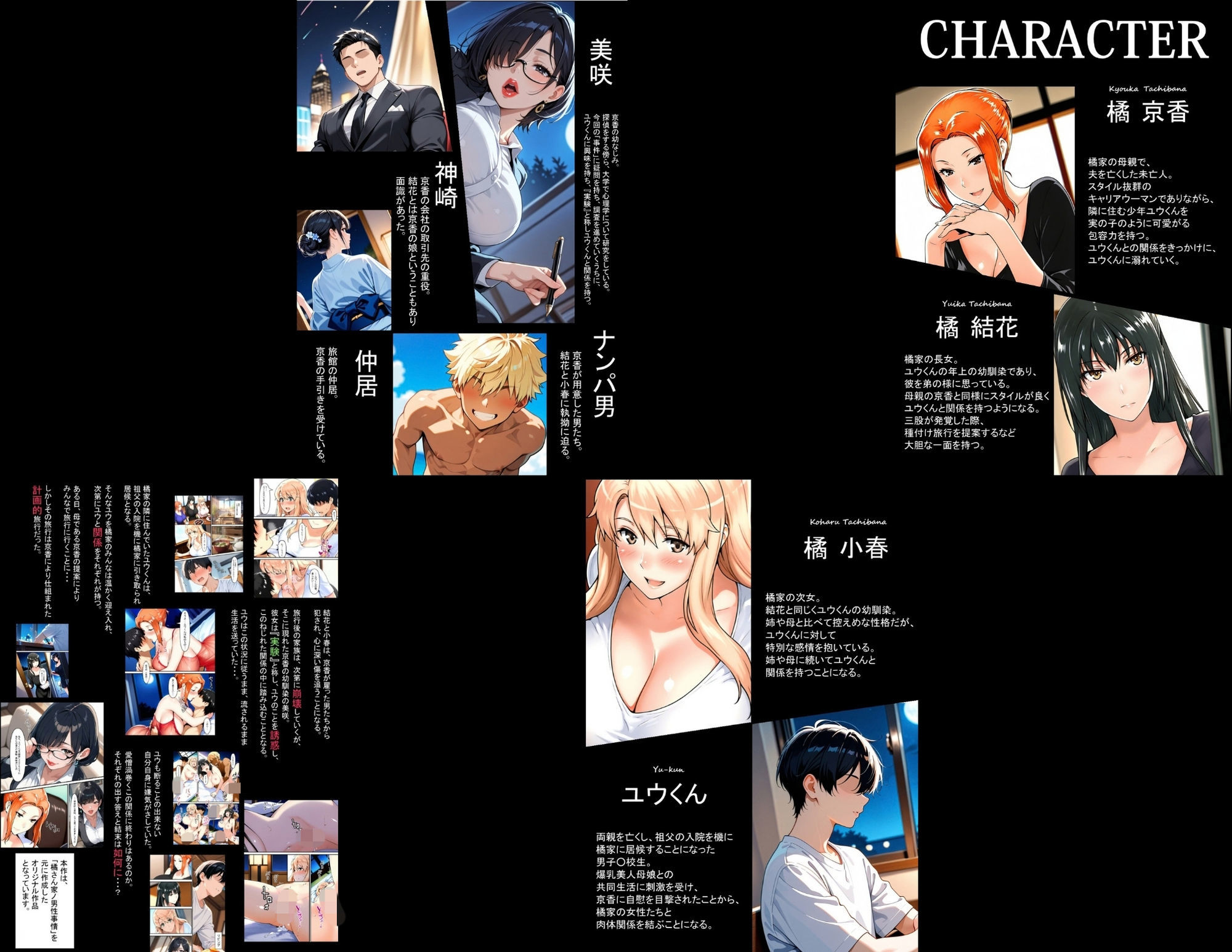 橘さん家の男性〇情  母姉妹で犯●れまくる  最新3作大人気総集編 画像2