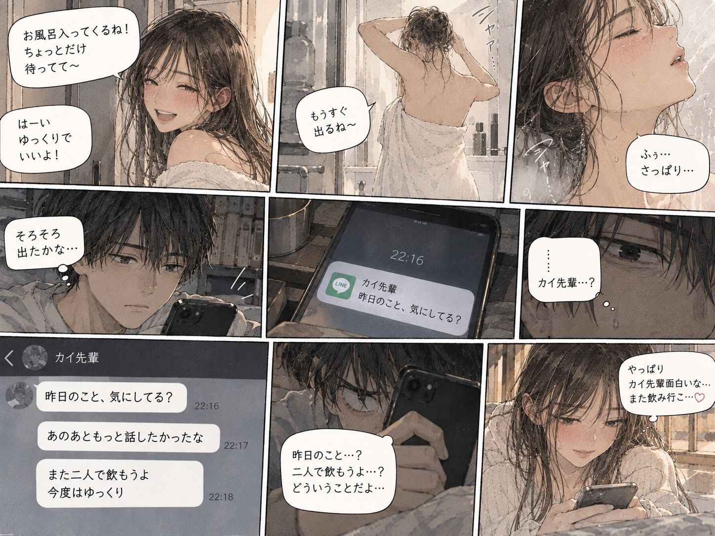 『遠距離恋愛中の彼女を、大学の先輩に寝取られた。』