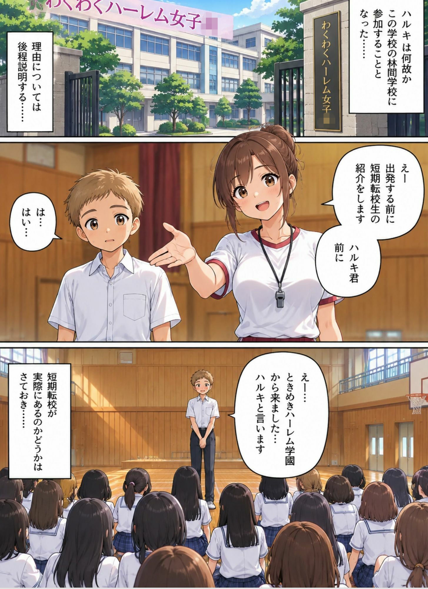 ときめきハーレム学園へようこそ17 画像1