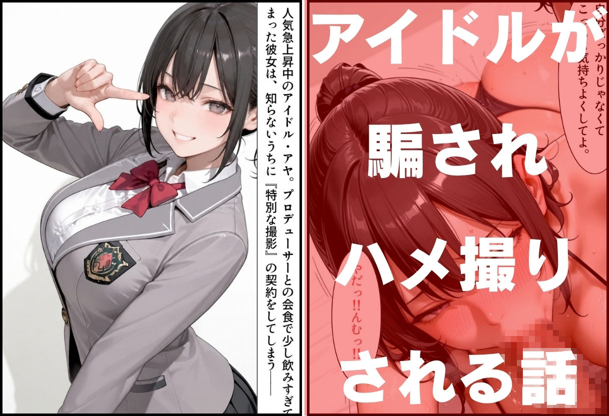 巨乳アイドル アヤ ハメ撮り流出 〜グラビアと騙されマイクロビキニで生中出しS〇X〜 画像1