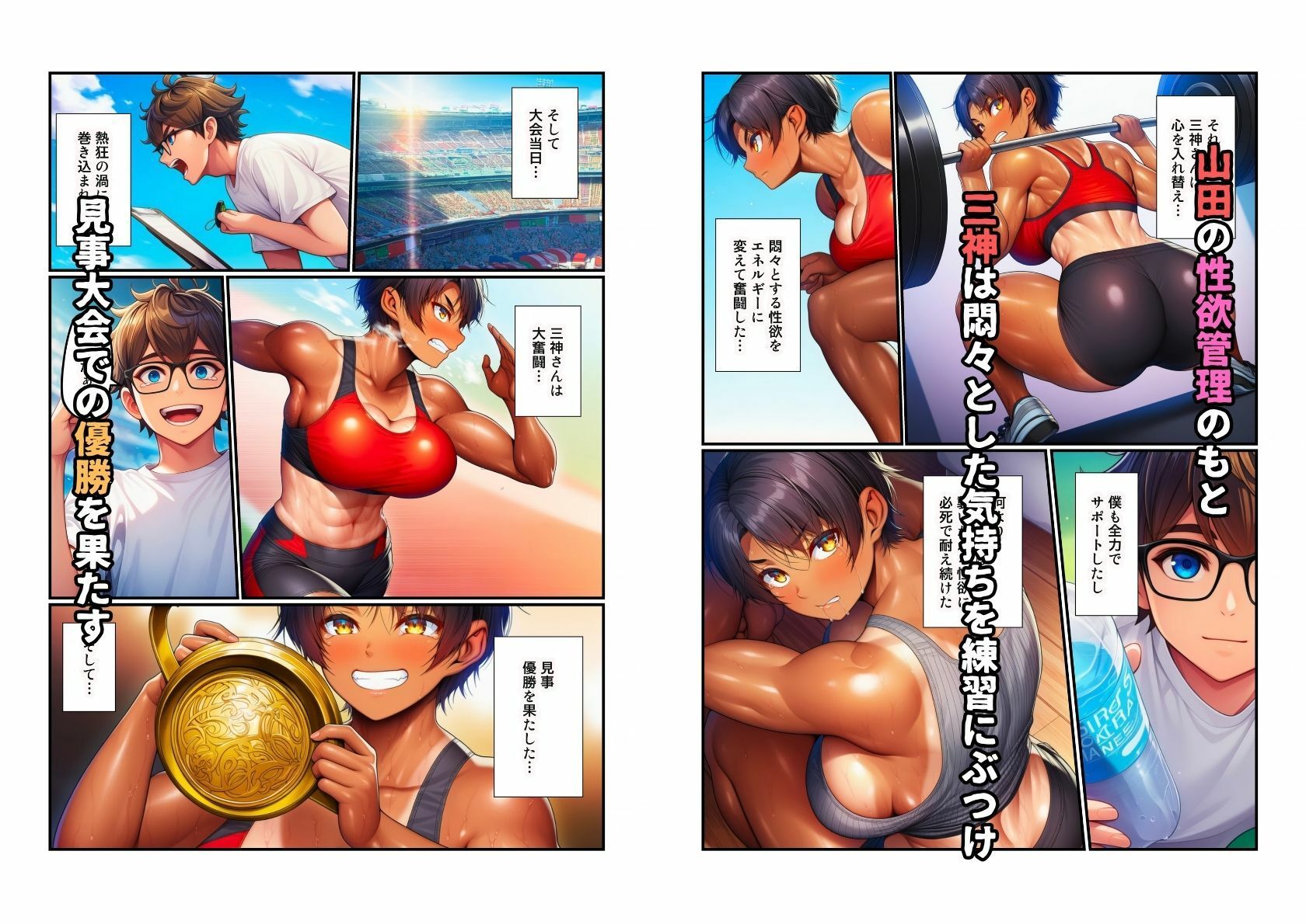 監督の肉便器だった陸上部女子の性欲管理をマネージャーの僕が引き継いだ話 画像8