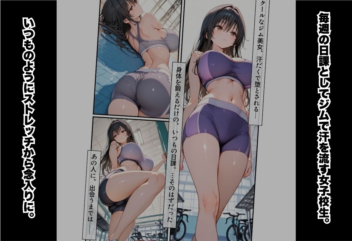 【無料エロ漫画】d_831941 専属トレーナーの巨根に堕ちた女子校生 −寝取られ汗だく生ハメSEX−(Runa)