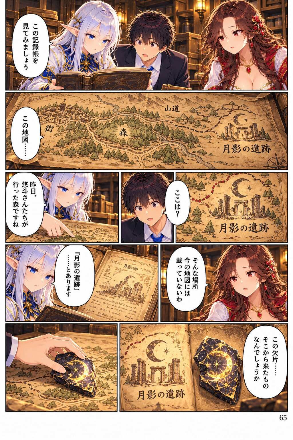 【全11話・約110P・フルカラー】異世界転移したら美女だらけの宿屋に就職しました！？ 第1部 〜月灯り亭と月の道〜本編 画像5
