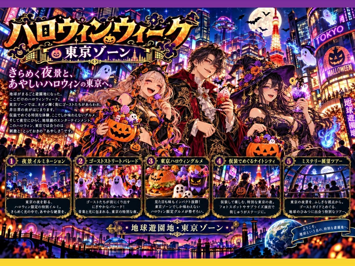 地球遊園地の歩き方 ハロウィン編1 画像5