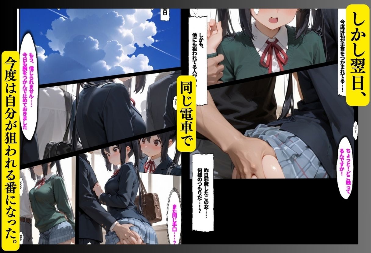 常習犯からの痴●！正義感の仇討ちに 画像2
